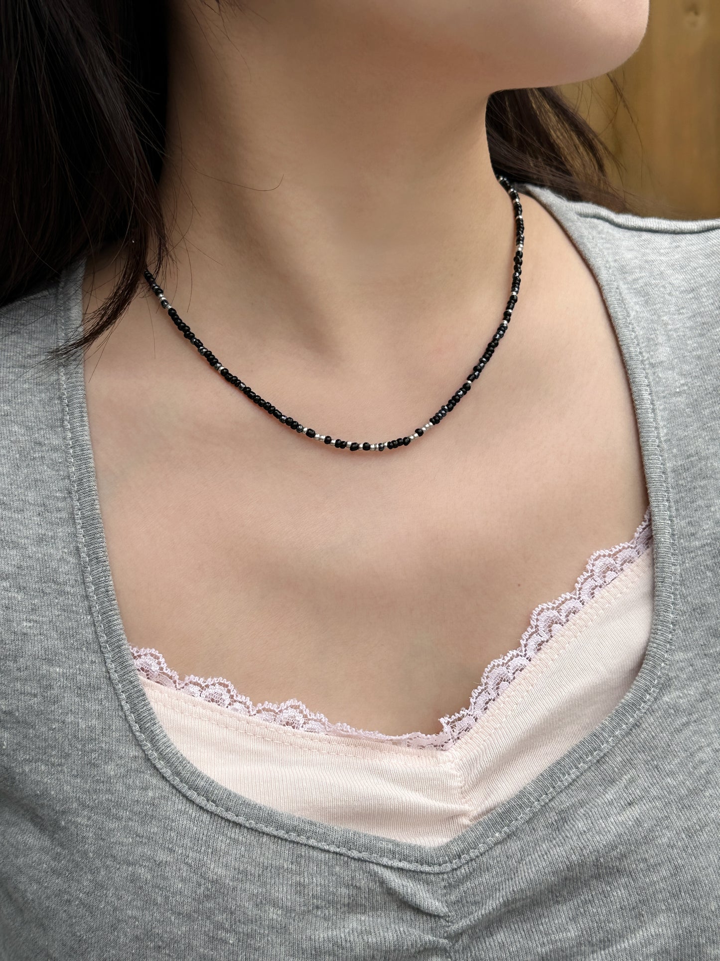 Beaded necklaces