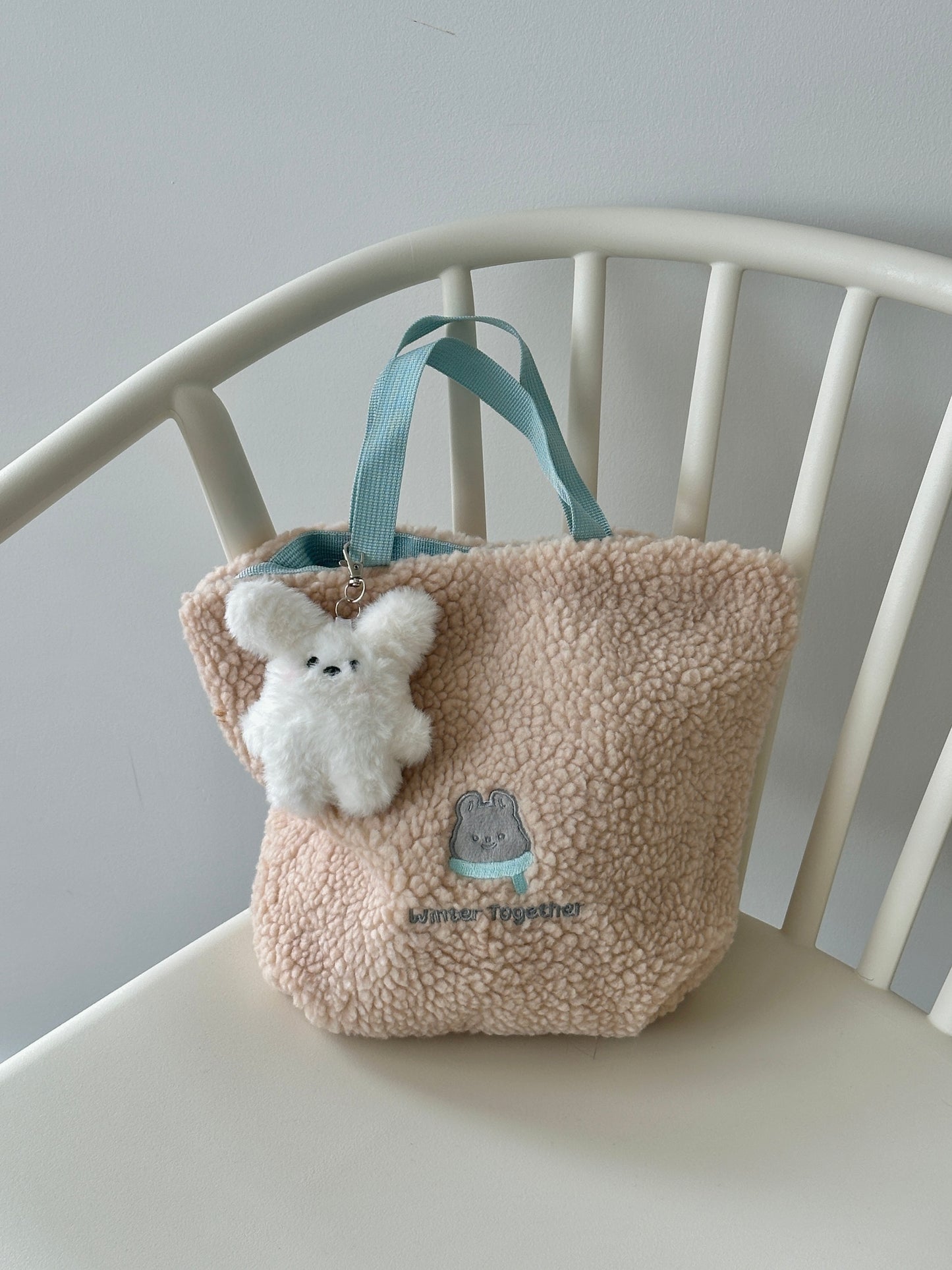 Faux Sherpa mini Tote